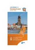 Fietskaart Overijssel west 1:66.666 | Anwb | 