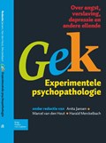 Gek, Experimentele psychopathologie | A. Jansen ; H.L.J.G. Merckelbach | 