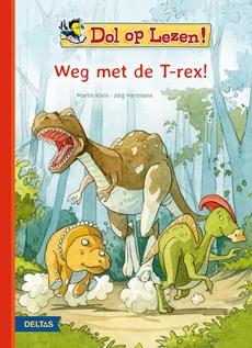Dol op lezen! Weg met de T-rex!