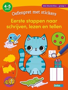 Oefenpret met stickers - Eerste stappen naar schrijven, lezen en tellen groep 1