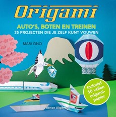 Origami auto's, boten en treinen