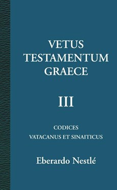 Vetus Testamentum Graece 3