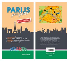 Parijs per fiets! Fietsgids met losse overzichtskaart