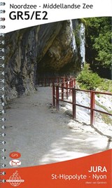 GR5 / E2 Jura: St-Hippolyte - Nyon (Meer van Geneve) wandelgids | auteur onbekend | 9789083086958