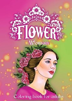 Flower Women coloring book