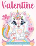 Valentine Coloring book for kids ages 4-8 years old | Anette Andersson | 