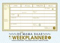 De nieuwe Mama Baas weekplanner | Mama Baas | 
