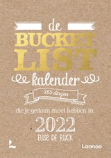 De Bucketlist scheurkalender 2022 | Elise De Rijck | 9789401474528