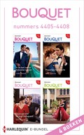 Bouquet e-bundel nummers 4405 - 4408 | Lynne Graham ; Jackie Ashenden ; Pippa Roscoe ; Emmy Grayson | 