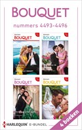 Bouquet e-bundel nummers 4493 - 4496 | Michelle Smart ; Lela May Wight ; Lorraine Hall ; Louise Fuller | 