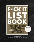 F*CK-it list book | Jacob & Haver | 