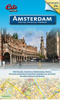 Citoplan stratengids Amsterdam - met ringband Stadsplattegrond 24e editie 