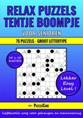 Relax Puzzelboek: Tentje Boompje voor Senioren 10x10 Raster - 75 Puzzels Groot Lettertype - Lekker Easy Level! | Puzzle Care | 