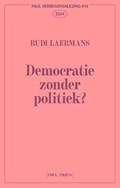 Democratie zonder politiek? | Rudi Laermans | 