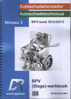 BPV boek autoschadehersteller/autoschadetechnicus Niveau 3 Stage werkboek