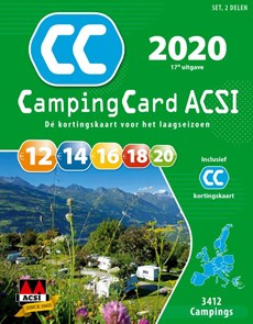CampingCard ACSI 2020 Nederlandstalig - set 2 delen