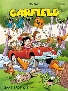 Garfield album 123. gaat erop uit