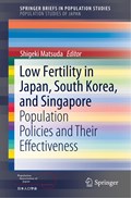 Low Fertility in Japan, South Korea, and Singapore | Shigeki Matsuda | 