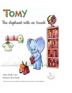 Tomy, the elephant with no trunk