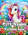 Cute Kawaii Coloring Book | Luna B. Helle | 