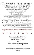 Forgotten Figures of the 17th Century Scottish Diaspora | Thomas Urquhart | 