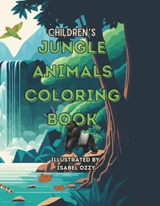 Children Jungle Animals Coloring Book