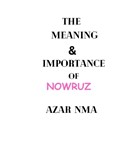 Nowruz | Ferdinard Stan ; Azar Nma | 