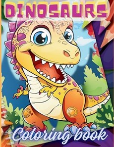 Dinosaur coloring book for children