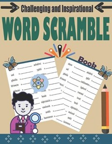 Challenging and Inspirational Word Scramble Book