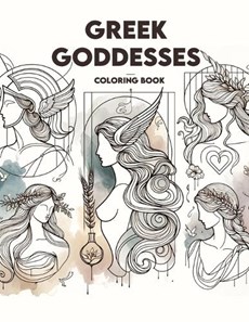 Greek Goddesses Coloring Book