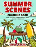 Summer Scenes Coloring Book | Violet Adams | 