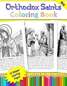 May Orthodox Christian Saints Coloring Book