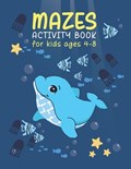 Mazes Activity Book for Kids Ages 4-8 | Miracle Pages | 