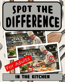 Spot the Difference Book for Adults - In The Kitchen
