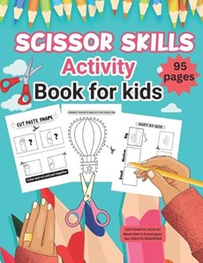 Scissor Skills Activity book for Kids