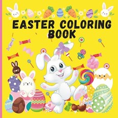 Easter Coloring Book for Kids ages 4-8