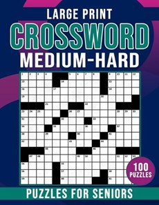 Medium To Hard Large Print Crossword Puzzles For Seniors
