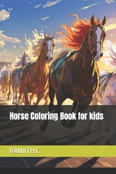 Horse Coloring Book for kids