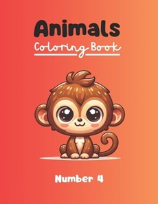 Animals Coloring Book For Kids 4