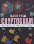 Large Print Cryptogram For Kids 12-16 Year old's | Bibi Okeya | 