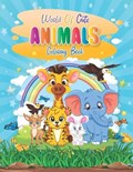 World of Cute Animals Coloring Book for Kids Ages 4-8 | Edition Fox | 