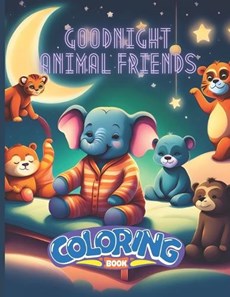 Goodnight Animal Friends Coloring Book