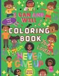 Black Kids Coloring Book for Kids Ages 4-8 | Mega-Dig Color Press | 