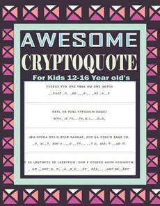 Awesome Cryptoquote For Kids 12-16 Year old's