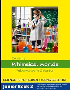 Whimsical Worlds - Adventures in Coloring, Junior Book 2