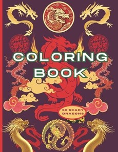 Dragon Coloring Book for Adults and Teens