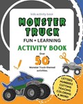 Monster Truck Fun and Learning Activity Book | Active Tot | 