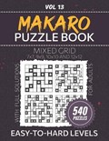 Makaro Puzzle Book For Adults | Suzanna Tahlia | 