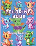 Dragon Coloring Book for Kids | Mega-Dig Color Press | 