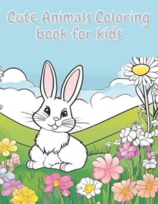 Cute Animals Coloring book for kids